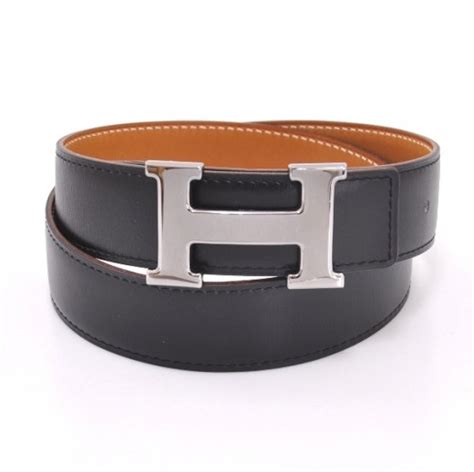 black hermes belts|black hermes belt silver buckle.